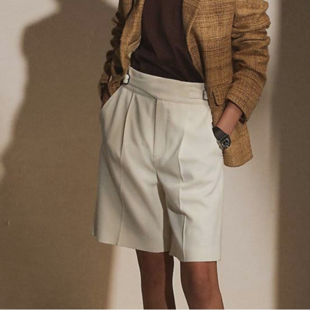 Ralph Lauren Purple Label wool Bermuda shorts